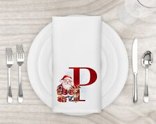 Personalised christmas materia for sale  LEEK
