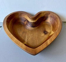 Wooden heart decorative for sale  WAKEFIELD