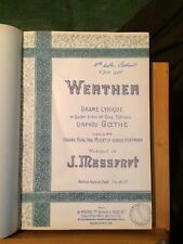 Jules massenet werther d'occasion  Rennes