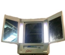 Usado, ESPELHO DE MAQUIAGEM VINTAGE ILUMINADO DE 3 VIAS COM 2 ESPELHOS LATERAIS Ampliação  comprar usado  Enviando para Brazil