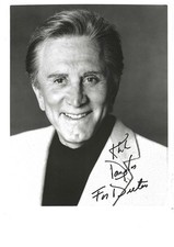 Kirk douglas handsigniertes gebraucht kaufen  Oberzent