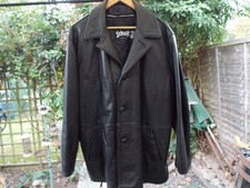 Schott leather coat. for sale  KING'S LYNN
