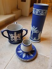 Antique blue jasperware for sale  YORK