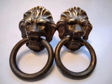 Lion head brass for sale  Flint