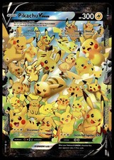 Cartão promocional Pokemon Pikachu V-Union SWSH142 JUMBO OVERSIZED Black Star, usado comprar usado  Enviando para Brazil