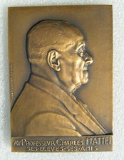 Medaille professeur charles d'occasion  Plombières-lès-Dijon
