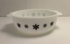 Pyrex vintage snowflake for sale  KNUTSFORD
