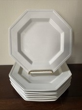 7 pratos de jantar Johnson Bros HERITAGE - Ironstone 10 1/8” - 2 têm batatas fritas traseiras comprar usado  Enviando para Brazil