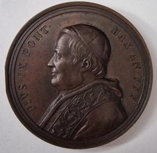 Medaglia papale annuale usato  Partinico