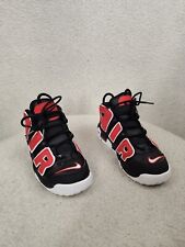 Tênis de basquete Nike Air More Uptempo GS masculino 6Y preto parte superior média ativo comprar usado  Enviando para Brazil