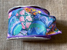Tecido de ovo de Páscoa vintage fita borda de arame 25 polegadas costura artesanal extravagante, usado comprar usado  Enviando para Brazil