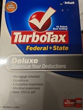 Turbotax 2010 deluxe for sale  Wildomar