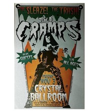 Cramps crystal ballroom for sale  Tucson