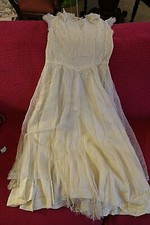 Robe carré soie d'occasion  Orange