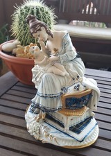 Statuina porcellana capodimont usato  Italia