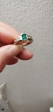 Bague blanc émeraude d'occasion  Paris XIII