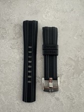 Omega black strap for sale  STOCKPORT