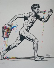 Peintre nu...nude painter d'occasion Peintre nu...nude painter d'occasion  Nancy-