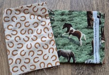 Patchworkstoff pferde hufeisen gebraucht kaufen  Dippoldiswalde