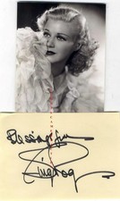 Ginger rogers vintage for sale  NOTTINGHAM