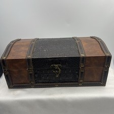 Leather treasure chest for sale  Pleasant Garden