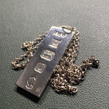 Ingot pendant necklace for sale  MERRIOTT