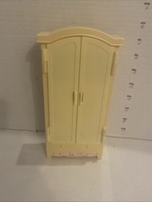 1996 Barbie My Folding Pretty Quarto Guarda-Roupa Armário Substituição Amarelo Floral, usado comprar usado  Enviando para Brazil