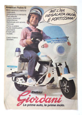 Pubblicita giordani moto usato  Ferrara