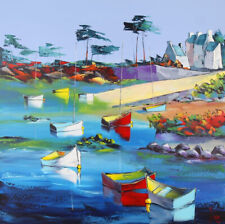 Peinture toile escapade d'occasion  Mandelieu-la-Napoule