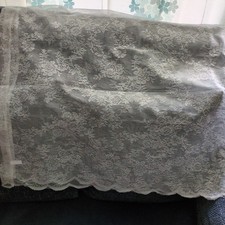 White net curtains for sale  GRAVESEND