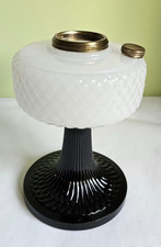 Abajur de vidro B90 Aladdin branco sobre pedra da lua preta colcha diamante comprar usado  Enviando para Brazil