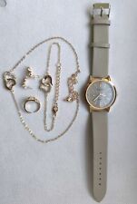 Uhrenset modeschmuck gold gebraucht kaufen  Delmenhorst