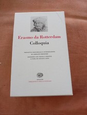 Erasmo rotterdam colloquia usato  Castelfidardo