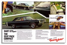 13x19 1968 Dodge Dart Gts 340 V8 Poster Impressão Ad Mopar Scat Pack Rallye Swinger comprar usado  Enviando para Brazil