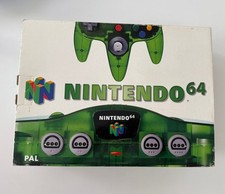 N64 Funtastic Jungle Green Console Boxed Nintendo 64 Complete PAL SCN comprar usado  Enviando para Brazil