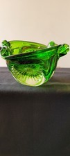 Vintage green glass for sale  ACCRINGTON