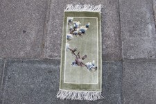Vintage silk rug for sale  LONDON