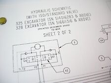 Bobcat 325 328 Escavadeira Diagrama Esquemático Hidráulico Manual Desdobrável com Legenda comprar usado Bobcat 325 328 Escavadeira Diagrama Esquemático Hidráulico Manual Desdobrável com Legenda comprar usado  Enviando para Brazil