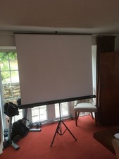 Projector screen sahara for sale  WELLINGBOROUGH