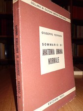 Sommario anatomia umana usato  San Giorgio di Piano