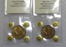Coppia centesimi impero usato  Somaglia