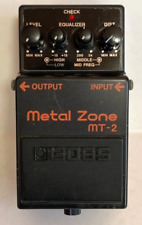 [Excelente] Pedal de efeitos de guia BOSS MT-2 Metal Zone distorton usado no Japão comprar usado  Enviando para Brazil