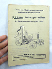 Vintage fendt tractor d'occasion  Expédié en Belgium