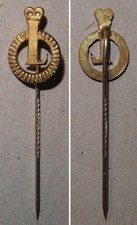 Anstecknadel gekrönt unbekann gebraucht kaufen  Landshut