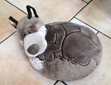 Peluche coussin loup d'occasion  Pont-l'Abbé-d'Arnoult