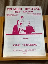 Francis poulenc valse d'occasion  Rennes