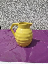 Pichet jaune céramique d'occasion  Saint-Dizier