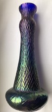 Jugendstil enghals glasvase gebraucht kaufen  Berlin