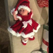 Baby crochet christmas for sale  Ireland