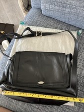 Emmy black leather for sale  COLCHESTER